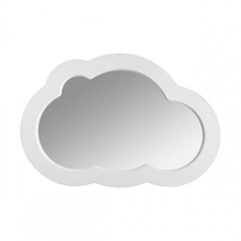 Зеркало Aquaton Каспер Облако 1A283602CRE20, 77.5 см, цвет белый матовый