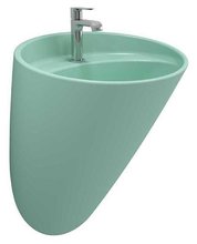 Раковина Bocchi Venezia 1083-033-0126, 54 см, фарфор, цвет мятный матовый