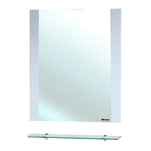 Зеркало Bellezza Рокко 4613713030019, 80 см, с полкой, цвет белый