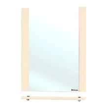 Зеркало Bellezza Рокко 4613713030071, 80 см, с полкой, цвет бежевый