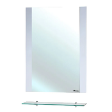 Зеркало Bellezza Рокко 4613709030016, 60 см, с полкой, цвет белый