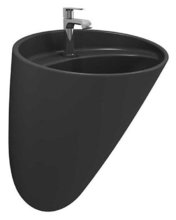 Раковина Bocchi Venezia 1083-020-0126, 54 см, фарфор, антрацит матовый