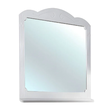 Зеркало Bellezza Кантри 4619914000011, 85 см, с полкой, цвет белый