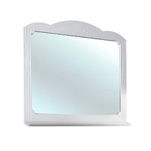 Зеркало Bellezza Кантри 4619918000017, 105 см, с полкой, цвет белый