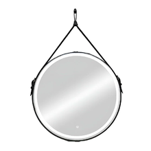 Зеркало Bellezza Жаклин Блэк 4616413020014, 80 см, LED-подсветка, сенсорный выключатель, цвет черный