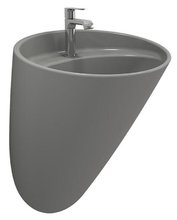 Раковина Bocchi Venezia 1083-006-0126, 54 см, фарфор, серая матовая