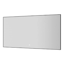Зеркало Boheme 543-140-GM, 140 см, с подсветкой, сенсорный выключатель, антизапотевание, рама металл графит матовый
