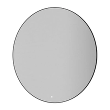 Зеркало Boheme 545-120-B, 120 см, с подсветкой, сенсорный выключатель, антизапотевание, рама металл черный матовый