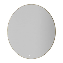 Зеркало Boheme 545-120-G, 120 см, с подсветкой, сенсорный выключатель, антизапотевание, рама металл золото