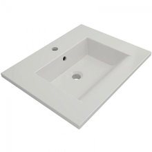 Раковина Bocchi Milano 1161-001-0126, 61 см, фарфор, белая