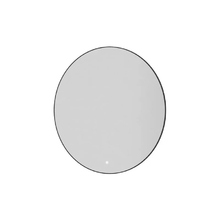 Зеркало Boheme 545-80-GM, 80 см, с подсветкой, сенсорный выключатель, антизапотевание, рама металл графит матовый