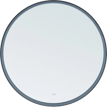 Зеркало Aquanet Тренд, 316688, 100 см, с подсветкой и подогревом, рама черная