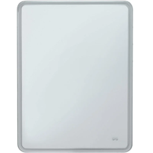 Зеркало Aquanet Ирис, 316650, 60 х 80 см, с подсветкой и подогревом, белый