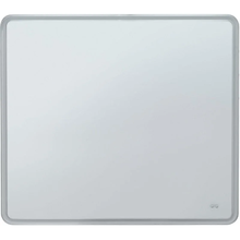 Зеркало Aquanet Ирис, 326447, 90 х 80 см, с подсветкой и подогревом, белый
