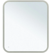 Зеркало для ванной Aquanet Вега, 330497, 80 х 70 см, с подсветкой, белый