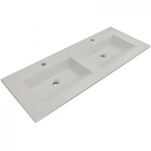 Раковина Bocchi Milano 1111-001-0126, 122 см, фарфор, белая