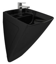 Раковина Bocchi Firenze 1082-005-0126, 47 см, фарфор, черная