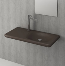 Раковина Bocchi Fenice 1165-025-0126, 90 см, фарфор, кофейная