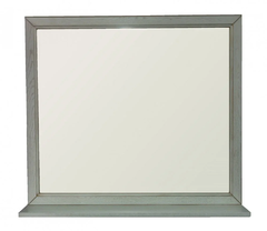 Зеркало Loranto Пандора 105 x 92 см с полкой, белое золото, 561738.02.024