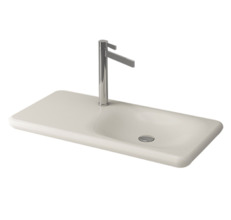 Раковина Bocchi Fenice 1165-014-0126, 90 см, фарфор, кремовая