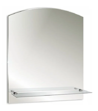 Зеркало Loranto Шанс 500988715 50 x 58 см с полкой, белый