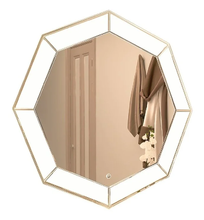 Зеркало Azario Renato 80 x 80 см, с LED подсветкой, сенсорный выключатель, гравировка, белый, CS00063643