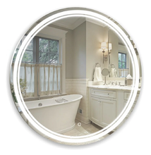 Зеркало Azario Lima D77 см, с LED подсветкой, диммер, сенсорный выключатель, белый, LED-00002526