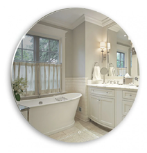 Зеркало Azario Саванна D100 см, с LED подсветкой, диммер, сенсорный выключатель, белый, LED-00002465