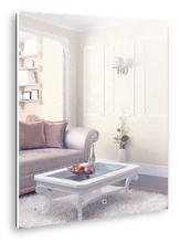 Зеркало Azario Алмина 60 x 80 см, с LED подсветкой, диммер, сенсорный выключатель, белый, ФР-1541