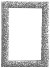 Зеркало Armadi Art Rose 547 85 см, серебро