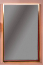 Зеркало Armadi Art Monaco 70 см с подсветкой, бордовый, золото, 566-RG