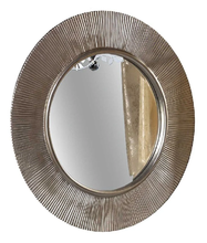 Зеркало Boheme NeoArt Shine 82 см с подсветкой, серебро, 528-SL light