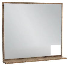 Зеркало Jacob Delafon Vivienne 80 х 70 см, с полочкой, цвет белый глянцевый, EB1597-N18