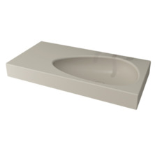 Раковина Bocchi Etna 1115-007-0125, 90 см, фарфор, жасмин