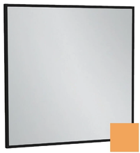 Зеркало Jacob Delafon Silhouette EB1423-S48, 60 х 60 см, лакированная рама императорский желтый сатин