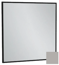 Зеркало Jacob Delafon Silhouette EB1423-S21, 60 х 60 см, лакированная рама серый титан сатин