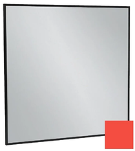 Зеркало Jacob Delafon Silhouette EB1425-S44, 80 х 80 см, лакированная рама алый сатин