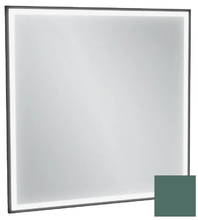 Зеркало Jacob Delafon Allure EB1435-S49, 80 х 80 см, с подсветкой, бесконтактным выключателем, лакированная рама эвкалипт сатин