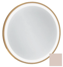 Зеркало Jacob Delafon Odeon Rive Gauche EB1288-S42, 50 см, с подсветкой, лакированная рама пыльная роза сатин