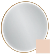 Зеркало Jacob Delafon Odeon Rive Gauche EB1290-S09, 90 см, с подсветкой, лакированная рама телесный сатин