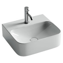 Раковина Ceramicanova Aura CN2005, 45 см, подвесная, фарфор, цвет белый