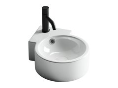 Раковина Ceramicanova Element CN5019 31 x 41 x 12.5 см, угловая, с переливом