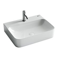 Раковина Ceramicanova Aura CN2001 61 x 48 x 14 см, подвесная, без перелива