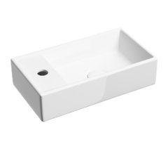 Раковина Ceramicanova Element L/R, CN6051L/CN6051R, 40 см, фарфор, цвет белый