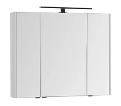 Зеркало-шкаф Aquanet Латина 90 белый 00179605