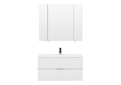 Зеркало-шкаф Aquanet Алвита 100 235344, корпус белый