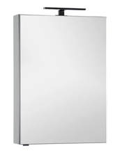 Зеркало-шкаф Aquanet Алвита 70 00183990, цвет серый антрацит