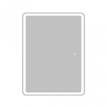 Зеркальный шкаф BelBagno Marino 50 х 80 см, с LED-подсветкой и сенсорным выключателем, Bianco Lucido белый глянец, SPC-MAR-500/800-1A-LED-TCH
