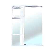 Зеркальный шкаф Bellezza Нарцисс 55 см, с подсветкой, левый/правый