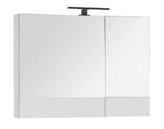 Зеркало-шкаф Aquanet Верона 90 (камерино) 00172339, цвет белый